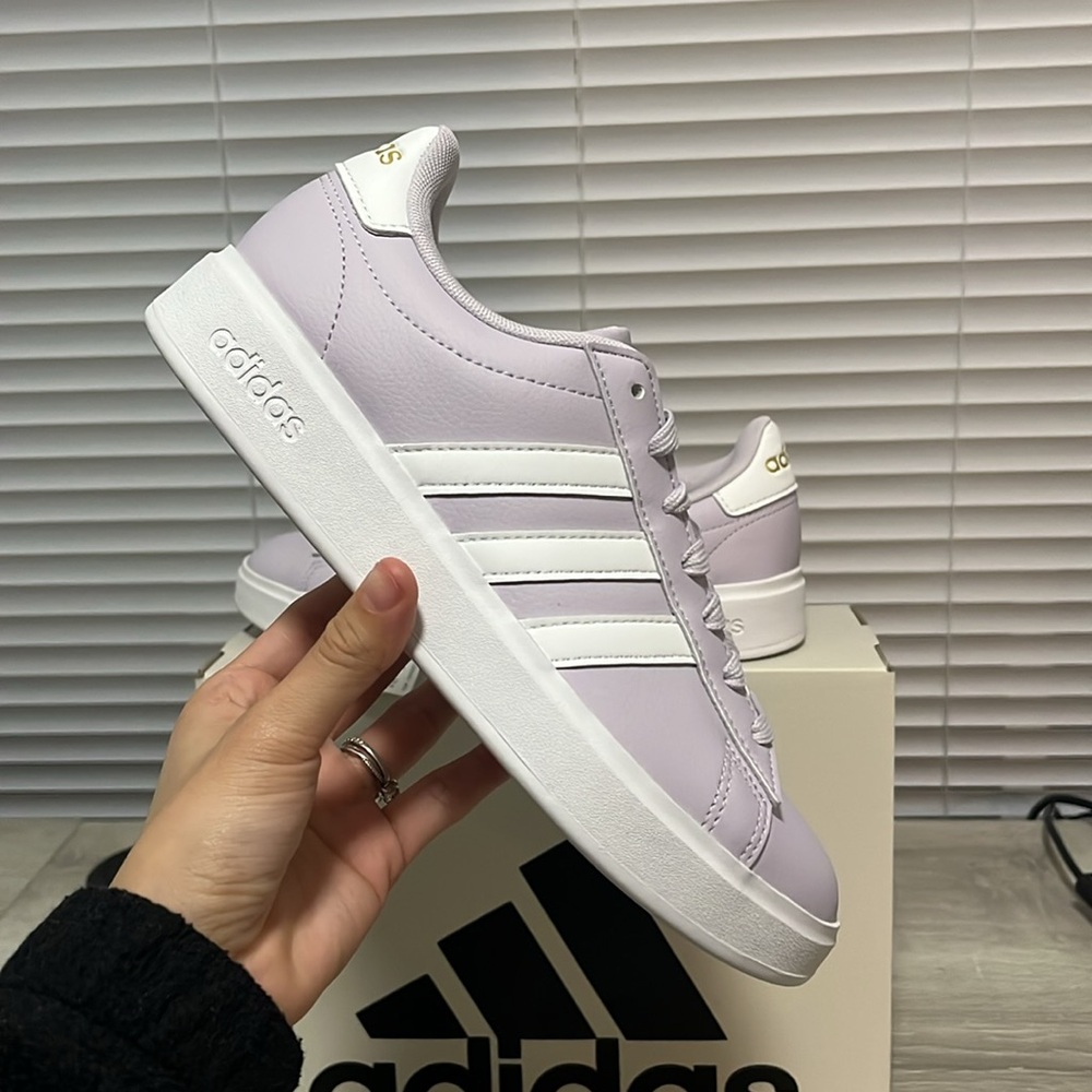 NWT Adidas Grand Court 2.0 Shoes - Light purple/White - ID4478 - Picture 11 of 11